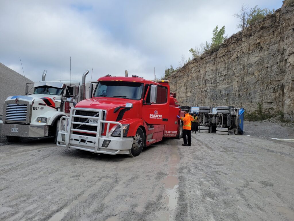 heavy truck towing