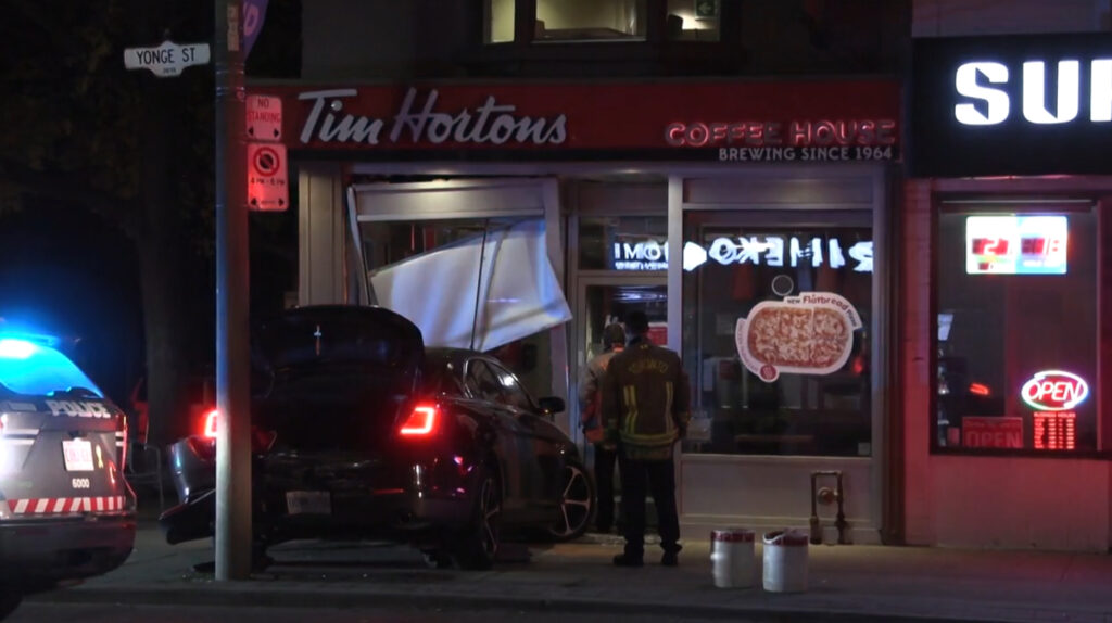 Midtown Toronto Tim Hortons Crash: Vital Towing Services Needed